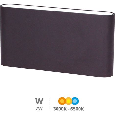 Bañador pared LED Feshi 10W 3000 - 4000 - 6000K Gris antracita (1/5)
