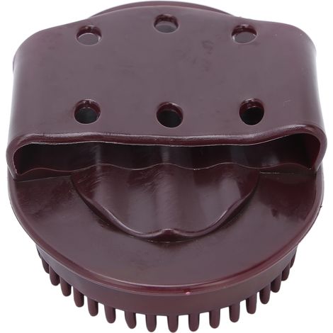 1 Brosse de massage en silicone, conception ergonomique, flexible à 90°, pour corps entier, soin santé (1/5)