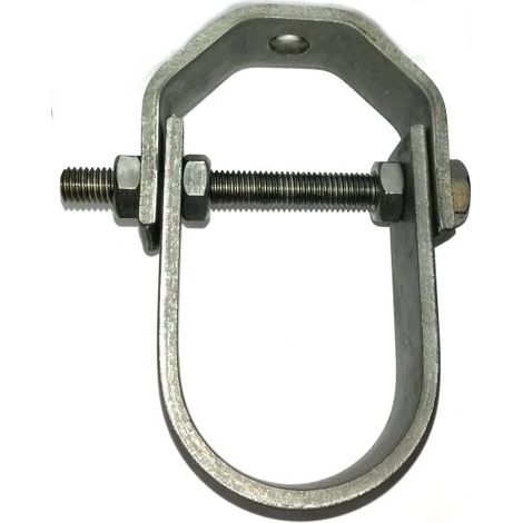 Clevis Hanger for 50 Nominal Bore pipe (60.3 mm OD) - T316 Stainless Steel
