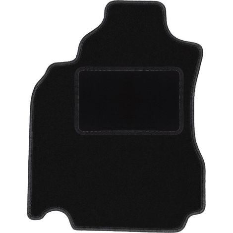 Alfombrilla de conductor negra para Nissan Cube Z12 keicar (2008-2011)