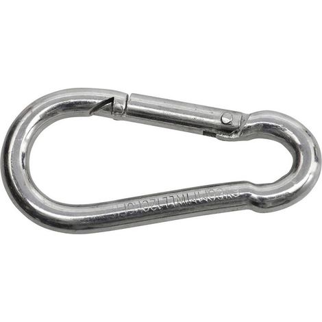 Mosquetón swg 680 154 851 80 acero galvanizado 100 kg
