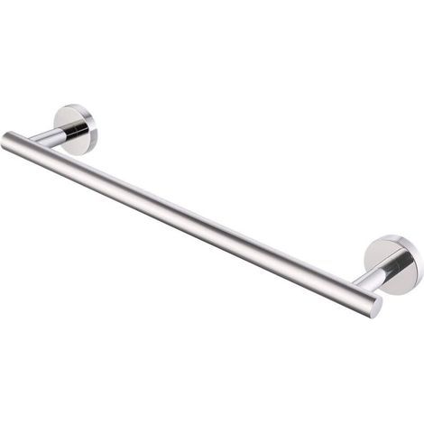 Porte Serviette Salle de Bain Mural 40 CM. Porte-Serviette Douche Acier Inoxydable SUS304 Support Poli (1/5)
