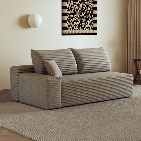 Canapé, Tissu, Salon, Chameau, Confortable (1/5)
