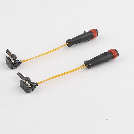 1 color: as shown in the picture. Material: ABS. Automotive front axle brake sensor, brake pad wear sensor. (1/5)