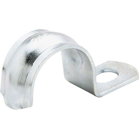 Grapa metálica de una pata  Diámetro: Ø28 mm