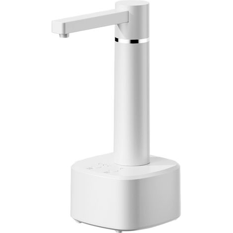 Pompe à eau électrique intelligente pour bouteille, compacte légère, distributeur d'eau automatique efficace, usage domestique, blanc (1/5)
