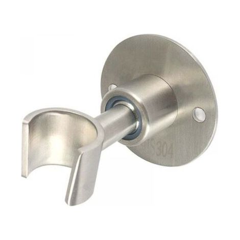 [NIEMALS VERWENDET] 1 Stück Duschkopfhalter aus Edelstahl, 360° verstellbarer Duschkopfhalter, Wandhalterung aus Metall