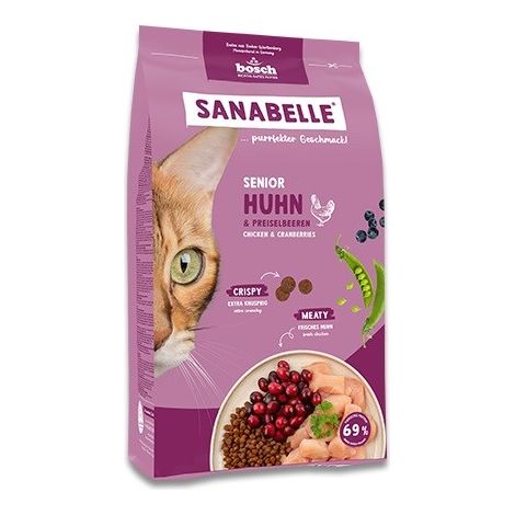 BOSCH Sanabelle Senior croquettes pour chat 8 kg (1/2)