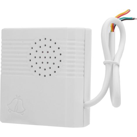 12-V-Gleichstrom-Türklingel mit Kabel, 4-adriges Zutrittskontrollsystem für Hotels und Wohngebäude (1/5)