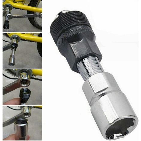Estrattore per pedivelle da bicicletta - Attrezzo per la riparazione di biciclette - Estrattore per pedivelle Shimano MTB -Crezuo (1/5)