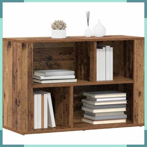 Buffet bas - 881099 - Bois ancien - Bois d'ingénierie - 80x30x53 cm (1/5)