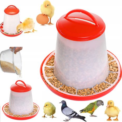 Futtertrog für Brutkasten zur Aufzucht von Küken für Vögel