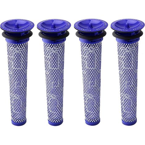 Filtre Lot de 4 Pre-Moteur Filtre Lavables pour Dyson V6 V7 V8 DC58 DC59 DC61 DC62 DC74, Remplacement pour DY-965661-0 (1/5)