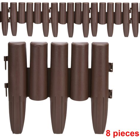 Beet / Lawn Edging in Palisade Look Different Sizes 2,24m (de)