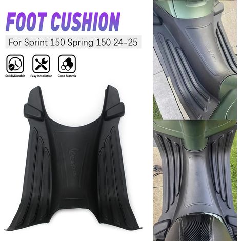 Suitable for Piaggio Vespa 3D footrests, Spring Sprint 150 24-25, pedals, latex pads and soles.