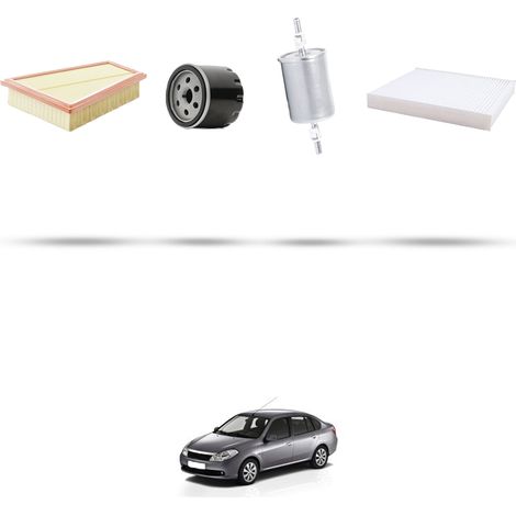 Kit tagliando 4 filtri compatibile con Renault Thalia II 1.4 16V 72kw Dal 2008 (1/5)