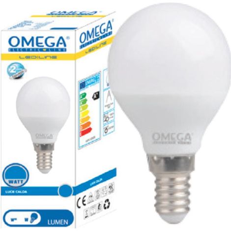 SFERA LED G45 6W 6000K 540LM E14 A+.