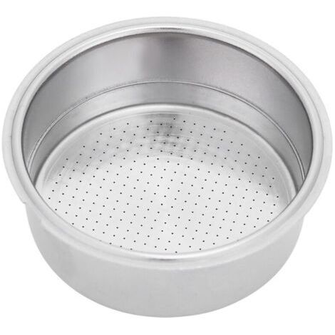 Double Layer Stainless Steel Coffee Filter Pressurized Filter Basket Coffee Machine Accessories for Double Cup (1/5)