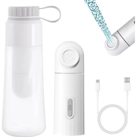 Ce bidet portable de voyage est équipé d'un bidet électrique de 350 ml avec deux modes de pulvérisation, adapté à l'hygiène personnelle (1/5)
