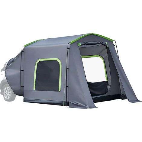 Tenda per SUV, design spazioso, resistente alle intemperie, 3,23 x 2,44 m (1/2)