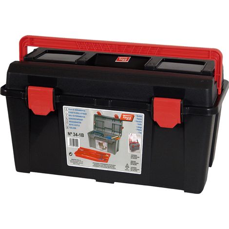 Caja herramientas con bandeja 134999-34/1B Tayg 580X285X290MM (1/10)