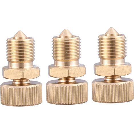 6pièces Kit De Remplacement De Vanne De Décharge Cuivre Pour Pompe Haute Pression Accessoires De Sécurité Pour Évacuation Air (1/5)
