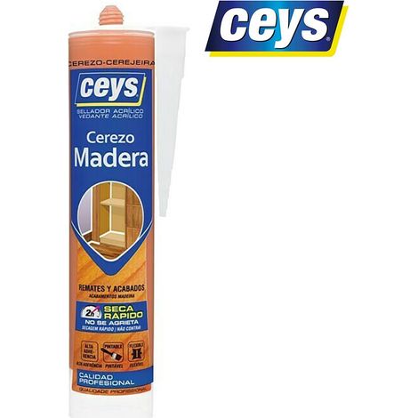 CEYS Sigillante per legno - Cartuccia professionale tonalità ciliegio 505778