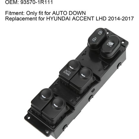 Fensterheberschalter 93570-1R111 für HYUNDAI ACCENT 2014-2017 (1/5)