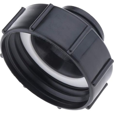 Adaptador para bolso, rosca hembra fina a rosca macho gruesa, adaptador de drenaje para tanque de agua, rosca gruesa S100 a S60 (alta resistencia), 2 piezas (1/5)