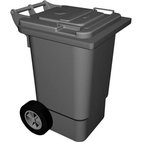 Poubelle sur roues, 240 litres 580x740x1070 mm - VIRTUS (1/2)