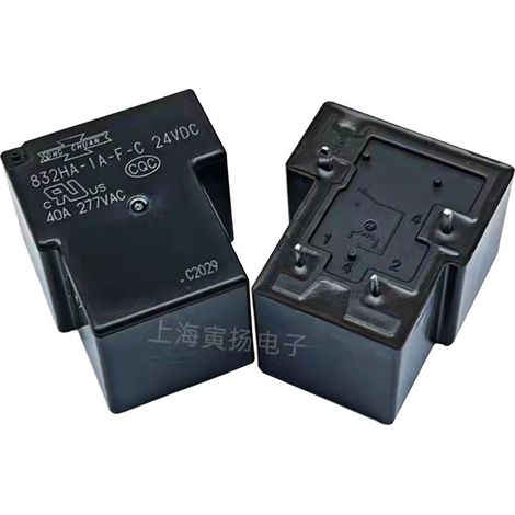 Original Matsukawa 832HA-1A-FC high-power relay, 24 V DC, 40 A, 4-pin, T90 normally open