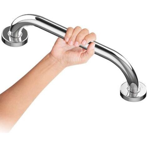 30cm Toilet Grab Bar, Chrome Stainless Steel Bathroom Grab Bar, Shower Grab Bar, Bath Grab Bar, Bathroom Grab Bar - AquaForge (1/5)