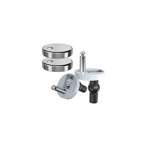 Ancable Lot de 2 charnières de siège de toilette à dégagement rapide (1/5)