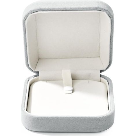Hellgraues Armband, transparente Geschenkbox für Valentinstag, Geburtstagsgeschenkbox, Aufbewahrungsbox für Armbänder (1/3)