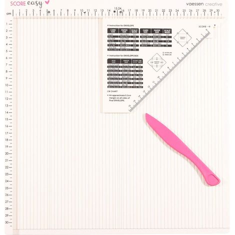 Score Easy Ecru Scorer - 30x30 cm Vaessen Creative (1/5)