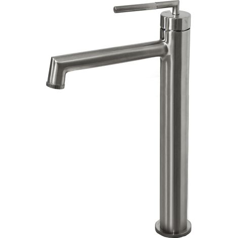 Essebagno Portofino Miscelatore per lavabo alto in acciaio inox
