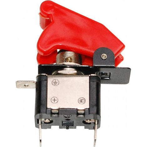 Interrupteur de sécurité Replay 12V 20A type aviateur avec diode (1/5)