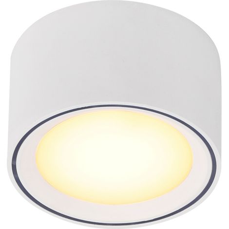 Surface spot FALLON Métal Blanc, H.6 - IP20 - LED Module /Nordlux Intérieur (1/6)