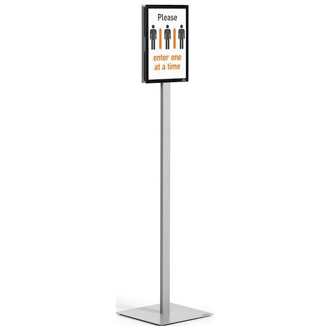 Porte-affiche A4 sur pied Info Stand Basic Durable (1/5)