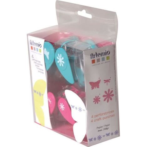 ARTEMIO Kit 4 Perforatrices Fleurs (1/5)