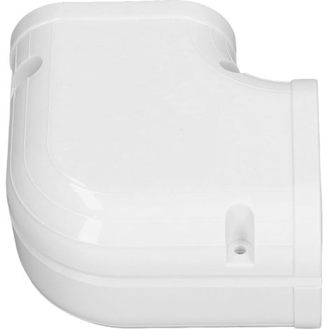 Couvercle de ligne coudée plate à 90 degrés, Mini AC en PVC pour climatiseur de 1 à 2 chevaux (1/5)