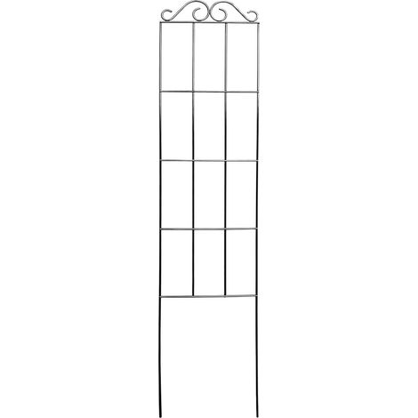 Trellis - Obelisk Support Pour Plantes Grimpantes - Métal Réglable Hauteur 50 cm - Pour Roses Cucumbers Tomates Clematis - Extérieur Intérieur - 1 Pièce (1/5)