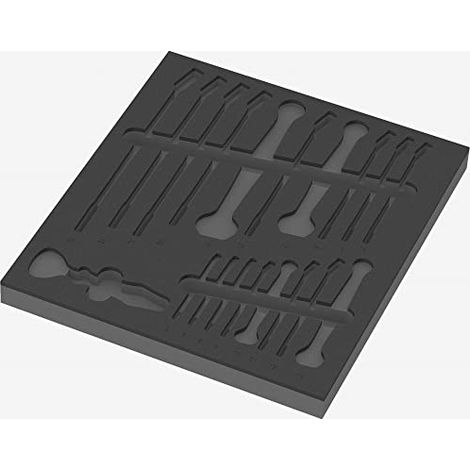 organizzatore di utensili Wera 6003 joker set 1 design bicolore compatibile Tool Rebel