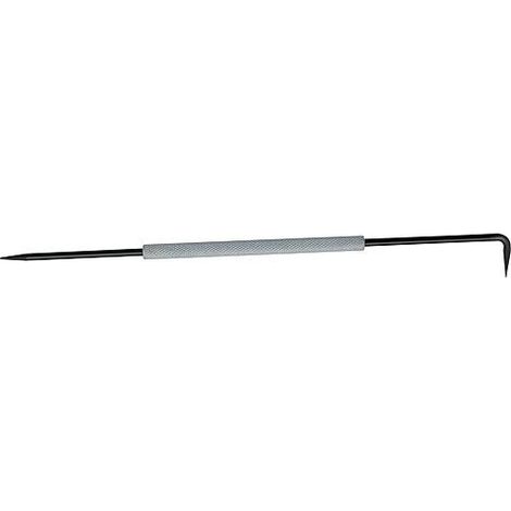 Pointe a tracer nickele tige Dim 8mm, L : 220mm