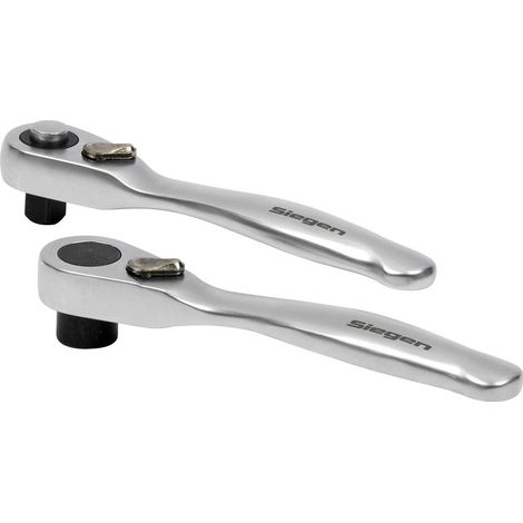 Sealey Micro Ratchet Wrench & Bit Driver Set 2pc 1/4"" Hex & 1/4"" Square S01250 (1/5)