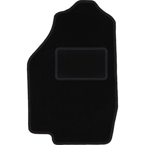 Alfombrilla de conductor negra para Honda Civic IV hatchback (1987-1991)