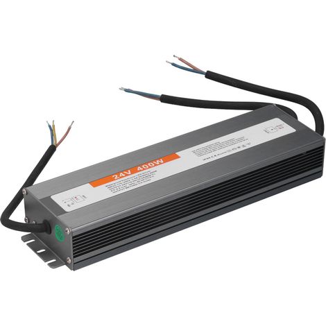 Alimentation filaire ultra-mince et étanche pour LED à découpage, 400 W, CA 170-250 V, 50/60 Hz, CC 24 V (1/5)