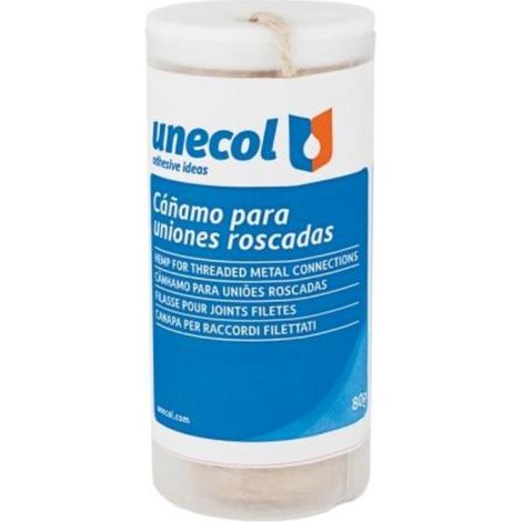 FPLUS cañamo dispensador 80 grs , Fibra de cáñamo en madejas y masilla para uniones roscadas