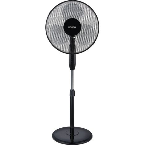 Standventilator mit oszillierendem Fuß Varma - Schwarz