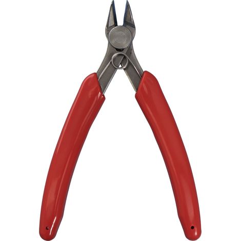 Quadrios 23T057 23T057  Feinmechanik Seitenschneider-Printzange ohne Facette 123 mm
